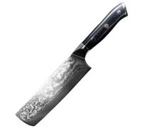 Couteau de Cuisine Damasquiné - Petit Hachoir Noir KP32713
