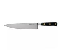 Couteau de cuisine du chef Forgé Pro 20 cm manche noir rivets laiton