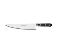 Couteau de cuisine du chef Forgé Pro 25 cm manche noir rivets inox
