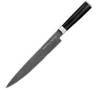 Couteau de cuisine Mo-V Stonewash Slicing 23 cm Samura - Black