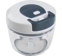 Couteau de cuisine multifonction avec petit coupe-légumes pour fruits et légumes - Couteau de cuisine en acier inoxydable avec manche en plastique - Hachoir à légumes rapide.