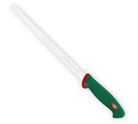 Couteau de cuisine professionnel Sanelli avec une lame de 28 cm pour découper le jambon et autres charcuteries