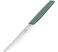 Couteau de cuisine Swiss Modern Sage 12 cm dentelé avec une pointe acérée - Victorinox