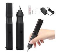 Couteau de découpe à ultrasons portable, outil de découpe multifonction 30 W 40 kHz avec 40 lames de rechange, sortie réglable et poignée antidérapante, for modèles d'impression 3D et plus,plastique