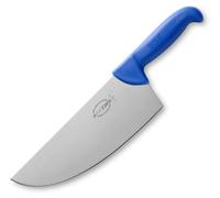 Couteau de découpe, lame en acier inoxydable, manche ergonomique, couleur bleue