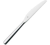 Couteau de menu WMF Boston mono 22,6 cm, couteau monobloc, acier inoxydable Cromargan poli, brillant, passe au lave-vaisselle