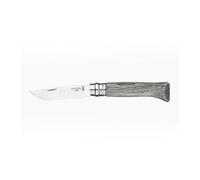 Couteau de poche fermant OPINEL Bouleau Lamellé N°8 Gris