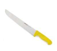 Arcos Couteau Pêcheur Lame Dentelée Acier Inoxydable 35 cm - Durabilité et Précision - Manche Polypropylène Jaune - Série 2900