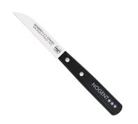 Couteau d'Office 8 cm Noir - Lame Lisse - 02019K