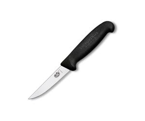 Couteau d'office FIBROX 10 cm, noir, plastique, Victorinox