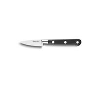 Couteau d'office Forgé Pro 6 cm manche noir rivets inox
