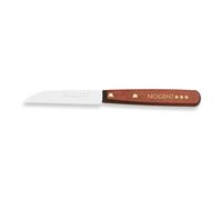 Couteau d'office lisse 8 cm manche en bois Nogent