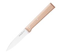 Couteau d'office N°126 PARALLÈLE 8 cm, naturel, bois de hêtre, Opinel