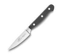 Couteau d'office PLUTON 10 cm, rivets en acier inoxydable, noir, Lion Sabatier