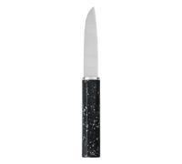 Couteau d'office REDO, noir, acier inoxidable, RIG-TIG