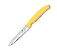 Couteau d'office SWISS CLASSIC 10 cm, jaune, plastique, Victorinox