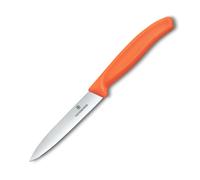 Couteau d'office SWISS CLASSIC 10 cm, orange, plastique, Victorinox