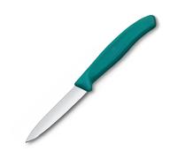 Couteau d'office SWISS CLASSIC 8 cm, vert, plastique, Victorinox