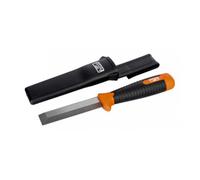 Bahco Couteau double lame 2448 – lame 58–61 HRC – manche caoutchouc 25 mm