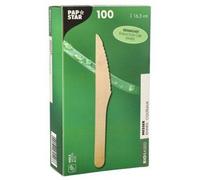 Couteau en bois 'pure', ciré, longueur: 165 mm