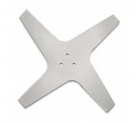 Couteau en X au lieu de disque de couteau pour Ecovacs GOAT O500, O800, O1200 & G1 - Plus besoin de changer de lame - Largeur de coupe 220 mm - Poids : seulement 152 g - Une pièce d'acier inoxydable