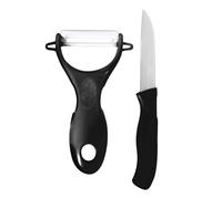 COOK CONCEPT Couteau en céramique 7,5 cm avec éplucheur