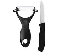 Couteau & Éplucheur Céramique Cario 16cm Noir