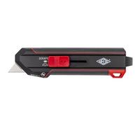 Couteau & grattoir 2 en 1 Premium, lame: 19 mm