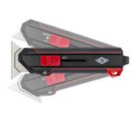 Couteau & grattoir 2 en 1 Premium, lame: 19 mm