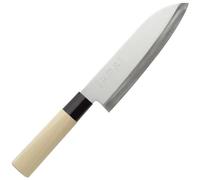 Couteau japonais SANTOKU à manche en bois 165 mm - Hendi 845035