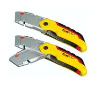 Couteau lame trapèze rétractable FATMAX ouverture 1 main - 0-10-825