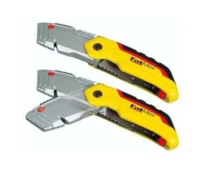 Couteau lame trapèze rétractable FATMAX ouverture 1 main - 0-10-825