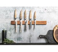 Couteau Ménager Forged Katai, Acier VG10, Manche en Bois de Racine, Lame 12.5 cm, Dureté 60 Rockwell