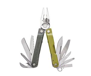 Couteau multifonction Leatherman Rebar avec étui ardoise moussue