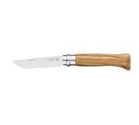 Couteau n°8 en olivier avec lame inox 2020 bois d'olivier 20.00x2.80 cm