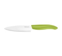 Couteau office céramique lame blanche manche vert 11 cm KYOCERA