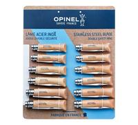 Couteau Opinel N°09 Inox Tableau 12 Ctx Lame Inox, Manche Bois, Polyvalent, Collection "tableau 12 Ctx" - Opinel