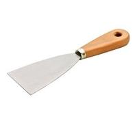 Couteau peintre en acier manche en bois 3cm - NESPOLI - 48315 3 Argent G