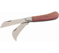 Couteau pour électricien SAM OUTILLAGE 2 lames dont une serpette 70 mm - 371