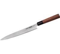 Couteau Samura OKINAWA 9.4" Yanagiba - Couteau culinaire japonais en acier de première qualité avec lame à un seul tranchant pour un tranchage de précision et une performance culinaire d'expert