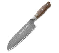 Couteau Santoku F.F.DICK DarkNitro 18 cm Couteau de cuisine Style professionnel japonais Coupe précise pour la cuisine asiatique Durable et inoxydable