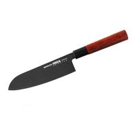 Couteau Santoku Samura OKINAWA 6.9" - Acier japonais de première qualité avec finition Stonewash pour une précision et une performance exceptionnelles dans la cuisine