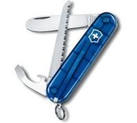 Couteau suisse 5 pièces My first Victorinox 2 Bleu translucide