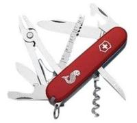 Couteau suisse Victorinox 10 pieces ANGLER rouge