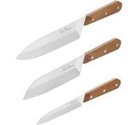 Tefal – Set de couteaux – Collection Paul Bocuse K422S304 – 3 pièces – Bois clair