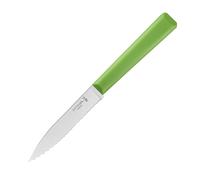 Couteau universel N°313 ESSENTIELS + 10 cm, vert, plastique, Opinel