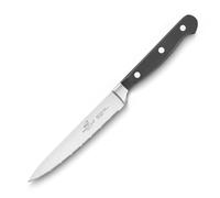 Couteau universel PLUTON 13 cm, rivets en acier inoxydable, noir, Lion Sabatier