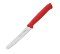 Couteau Universel Professionnel Denté Rouge 110mm - Dick Pro Dynamic