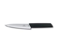 Couteau universel SWISS MODERN 15 cm, noir, Victorinox