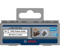 Couteaux à raboter PRO, 82 x 5,5 x 1,1 mm, 10 pièces